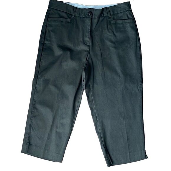 Counterparts Womens Capri Pants Tummy Control Slimming Sensations Black Size 10P - Picture 1 of 9